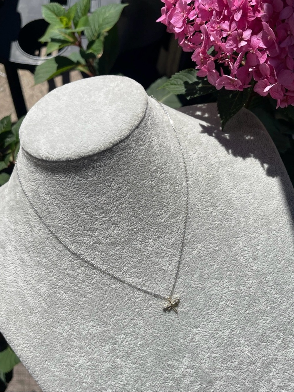 ✨New Delicate Gold Dragonfly Pendant Necklace